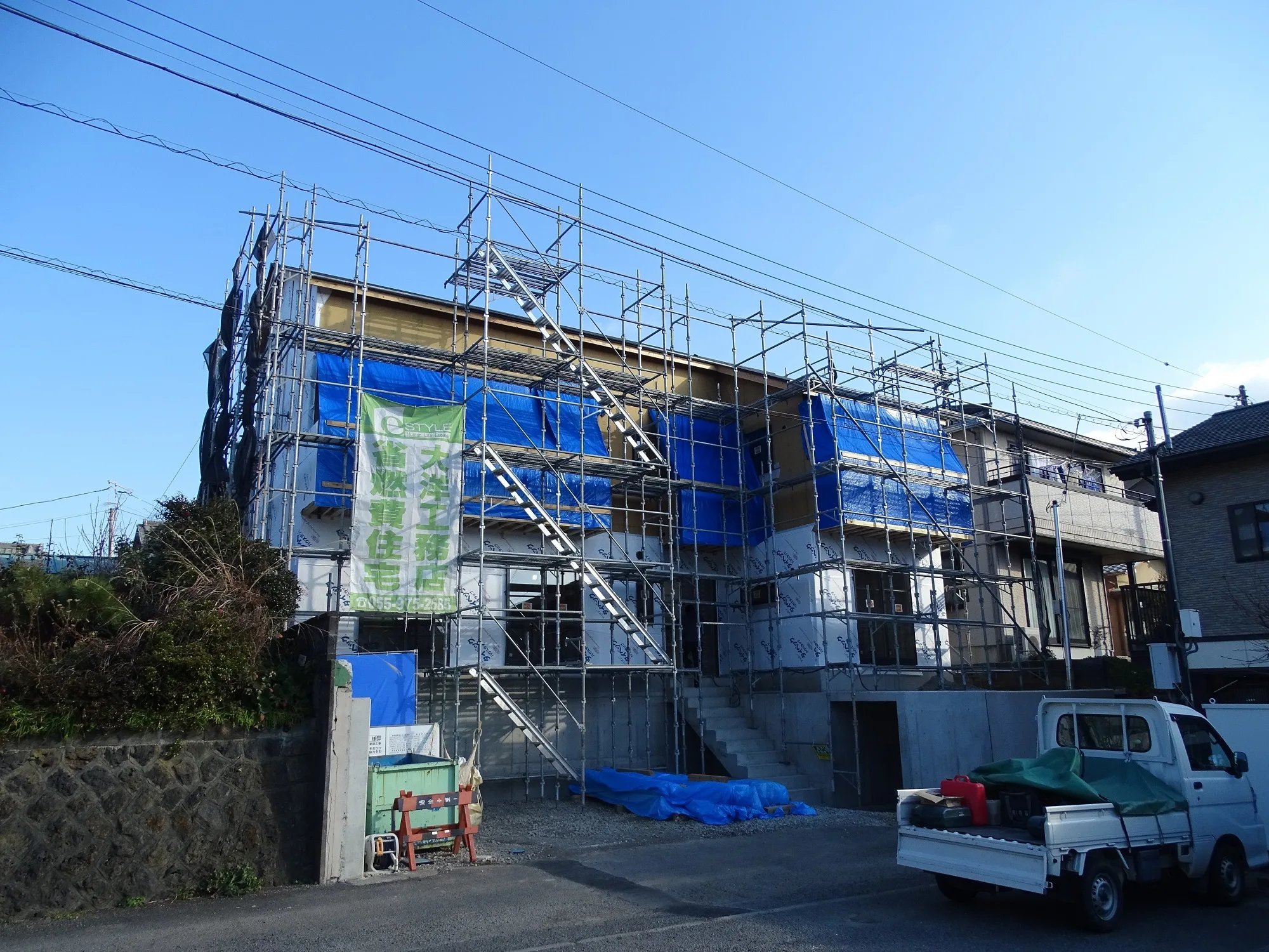 お施主様立会い前社内立会い