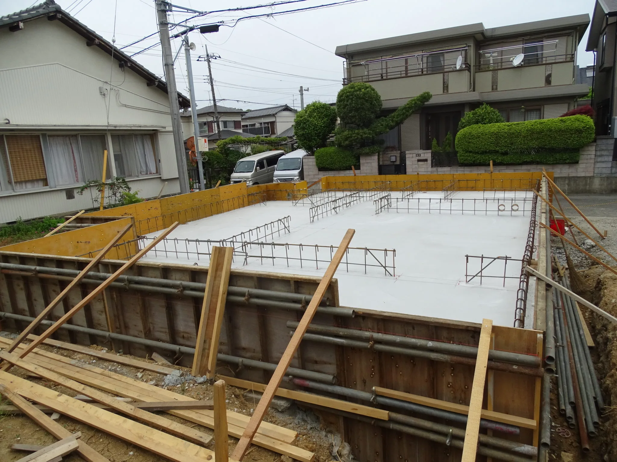 耐圧盤・外構工事