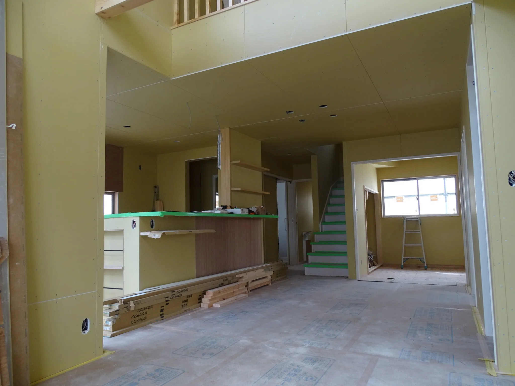 大工工事完了!!