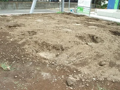 地盤改良工事完了