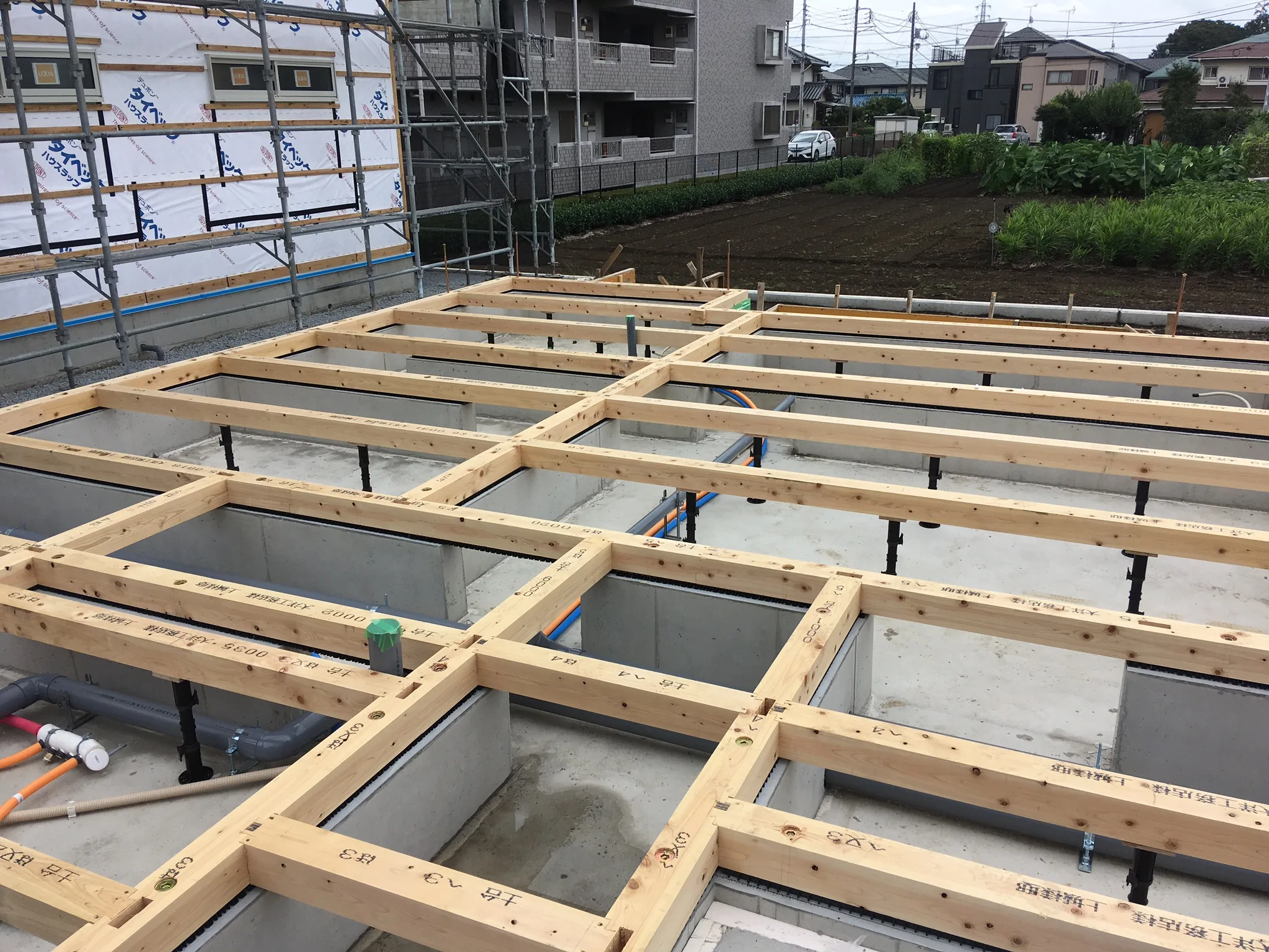 裾野市Ｗ様邸土台施工