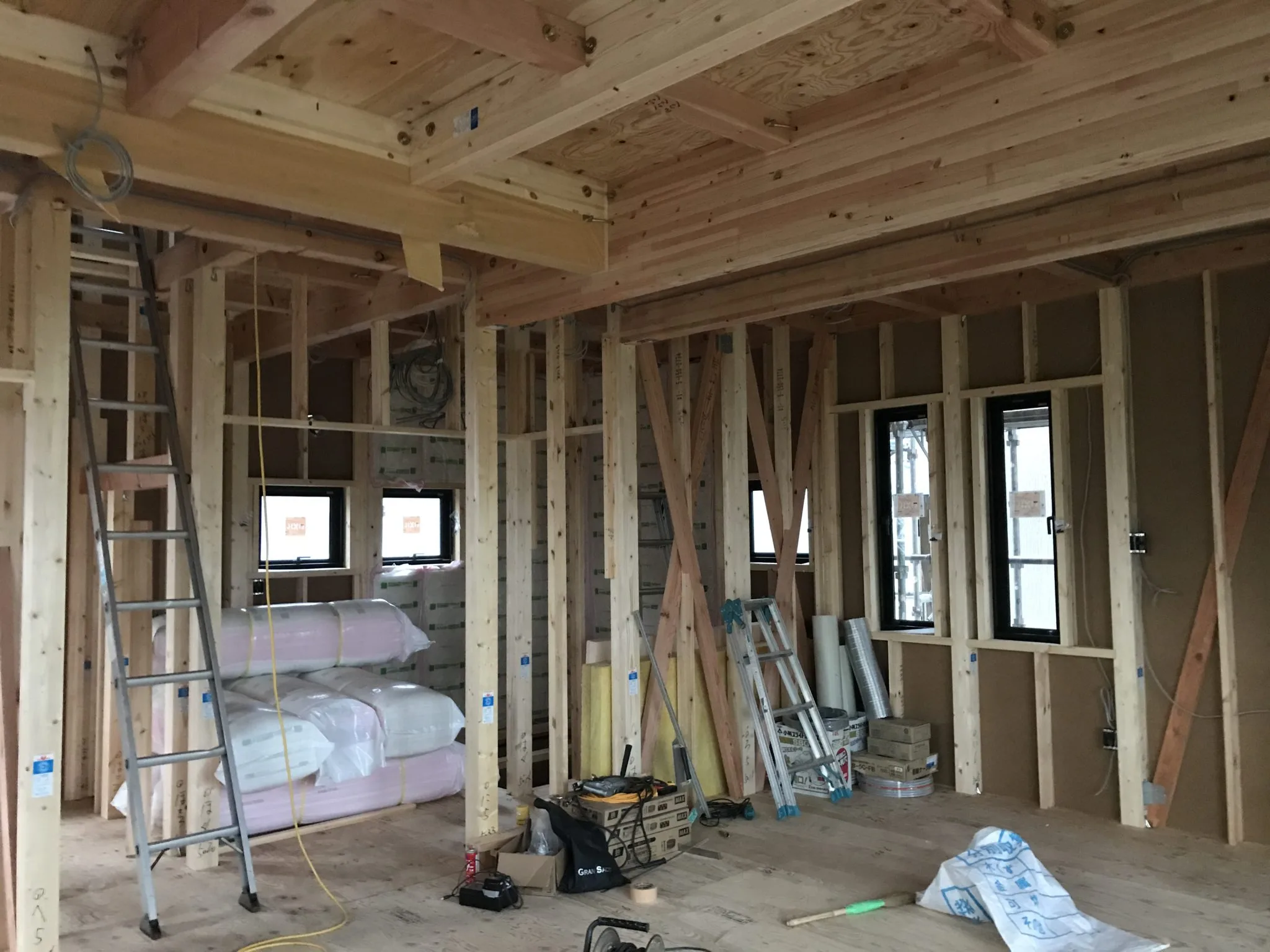 裾野市Ｗ様邸大工工事