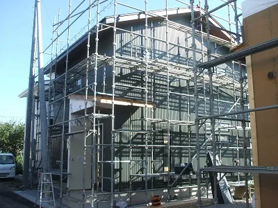 裾野市Ｗ様邸大工工事中