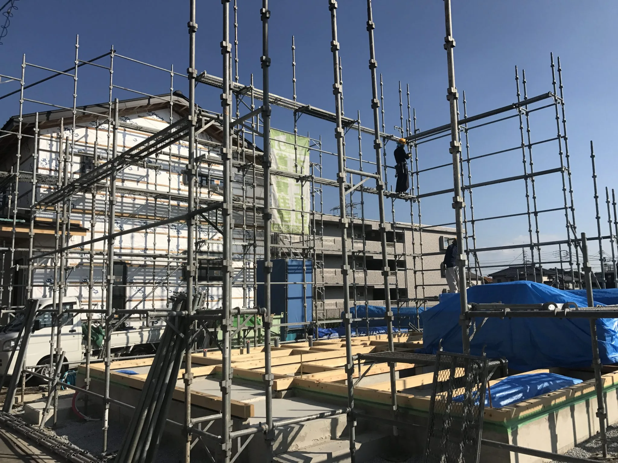 裾野市Ｔ様邸上棟