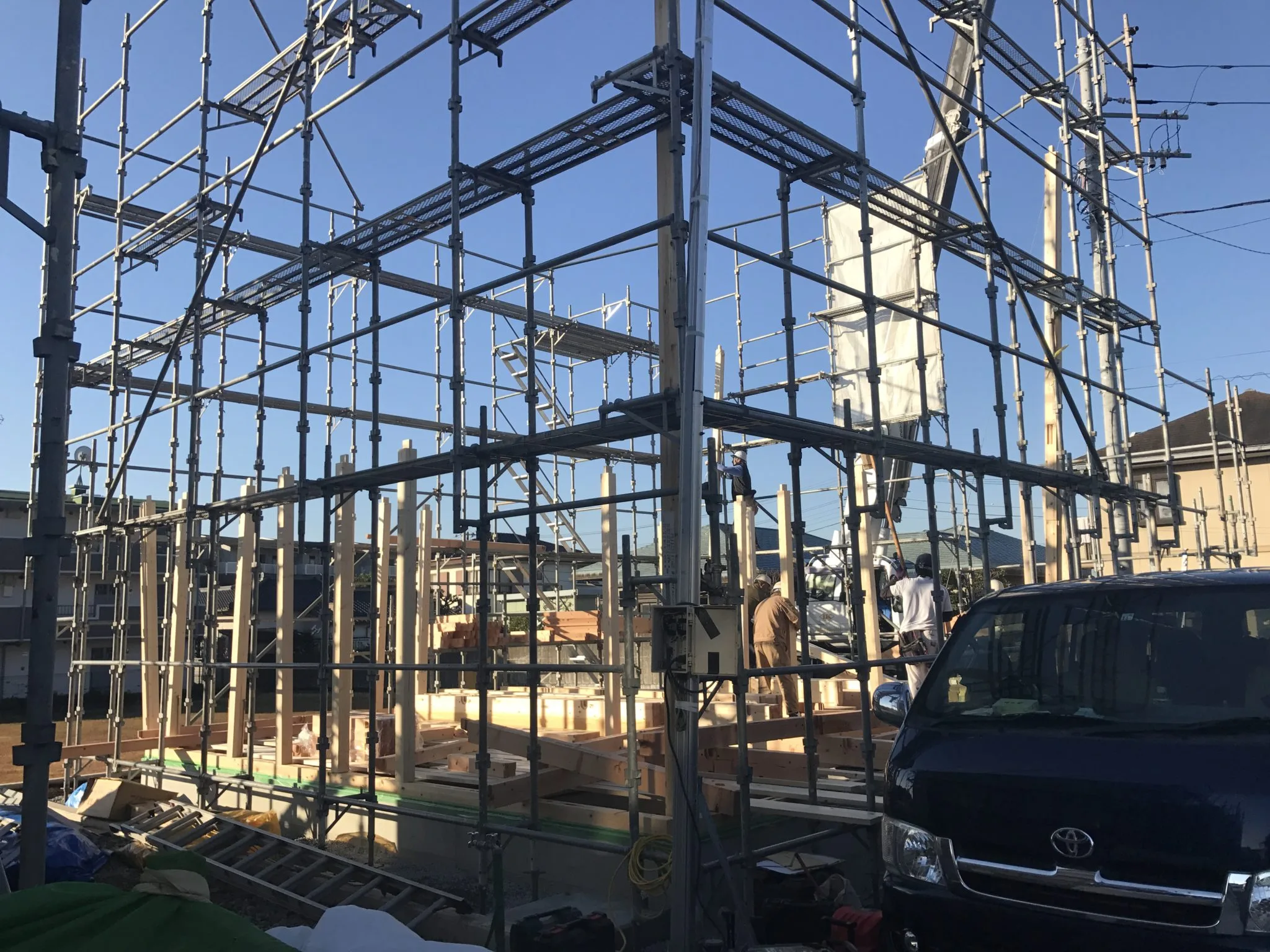 裾野市Ｈ様邸　祝!!上棟!!