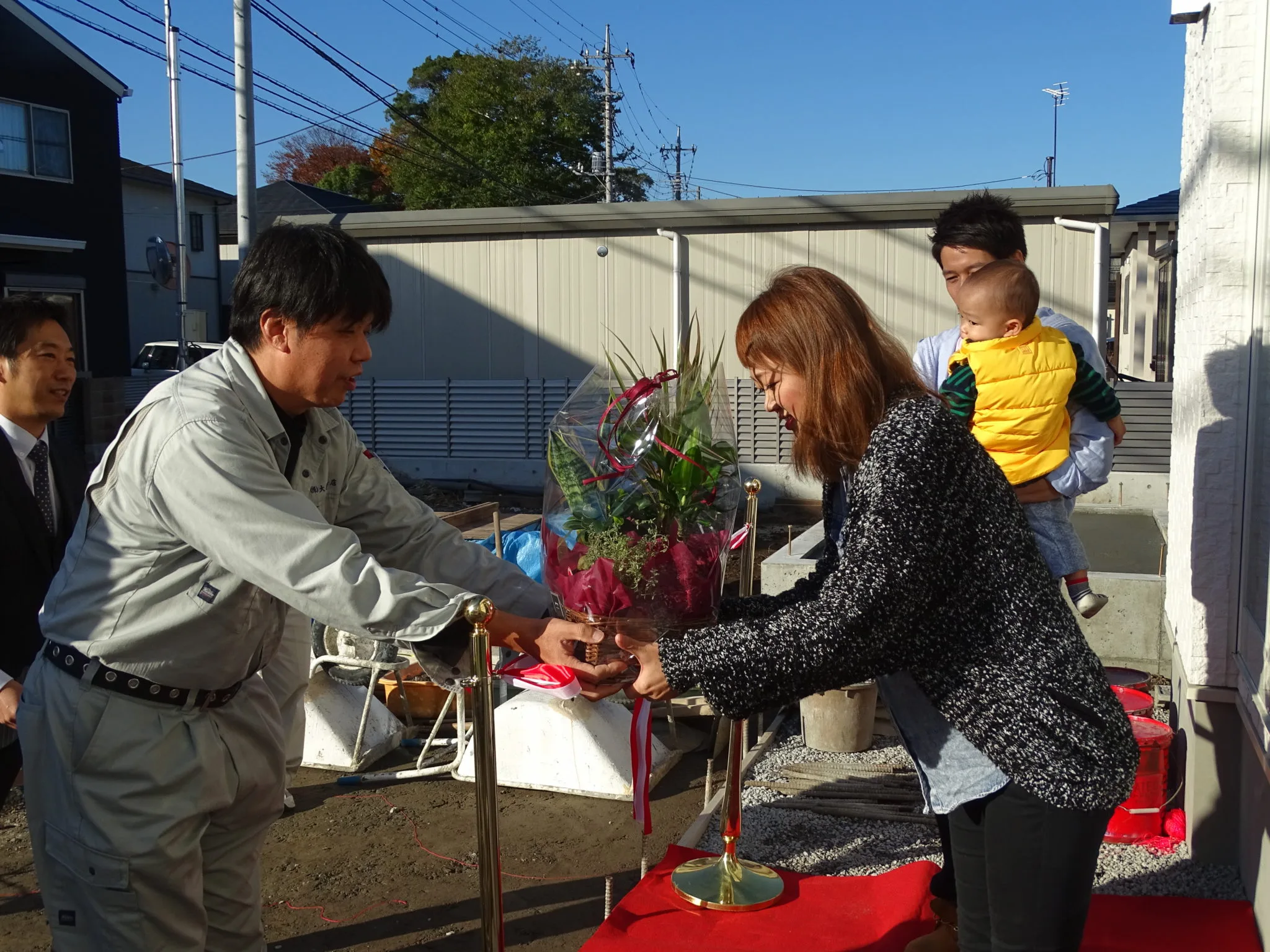 長泉町Ｗ様邸竣工式