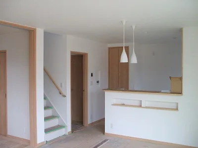 裾野市Ｔ様邸クロス完成(仕事始め)