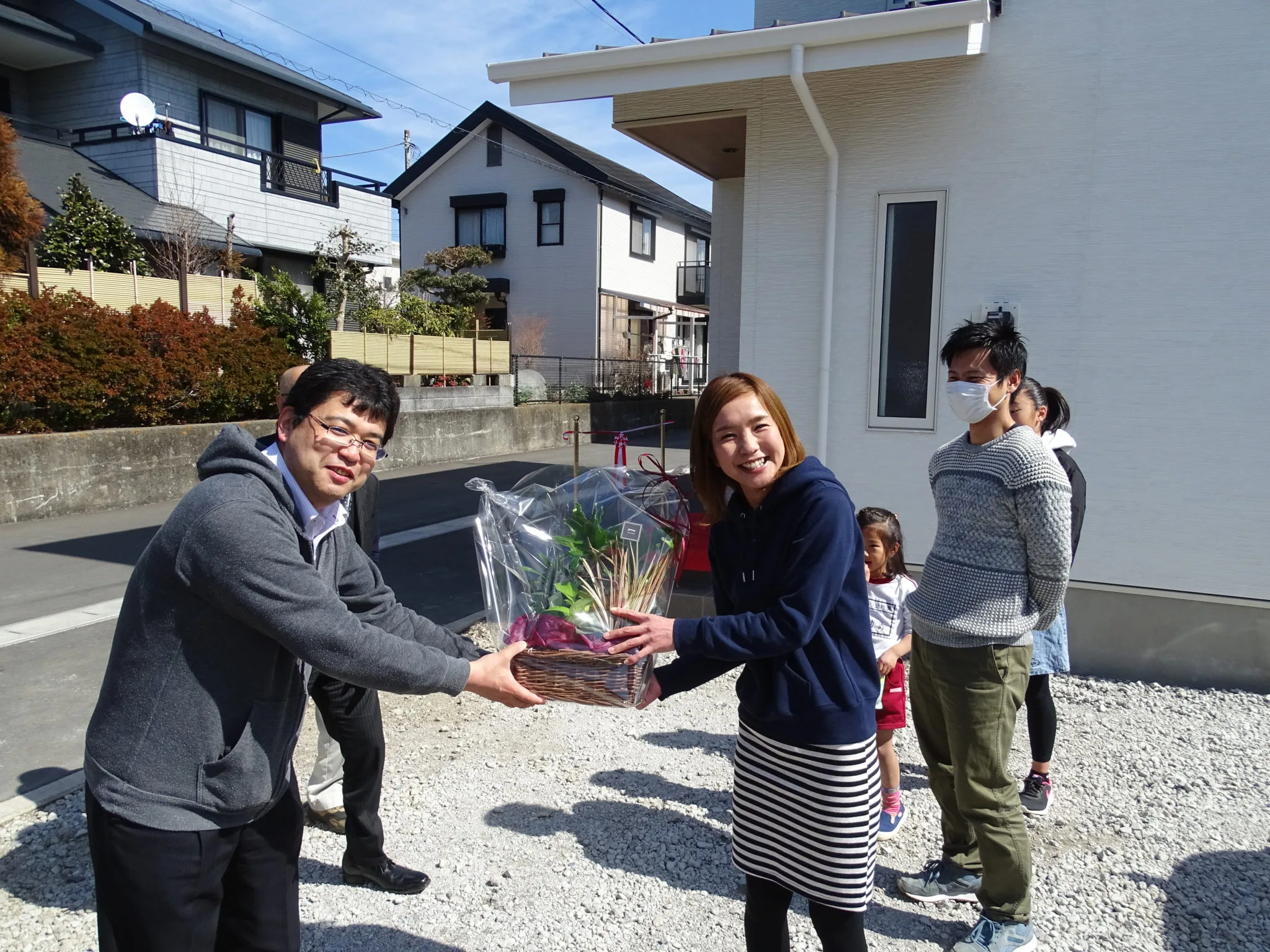 裾野市Ｈ様邸 祝!!竣工式（お引渡し）
