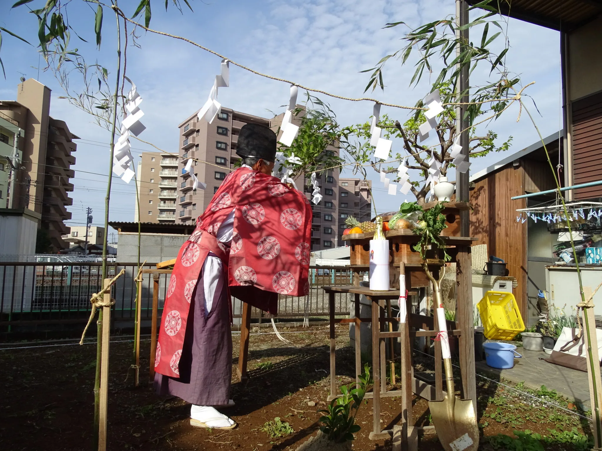 三島市M様邸祝!!地鎮祭催行!!