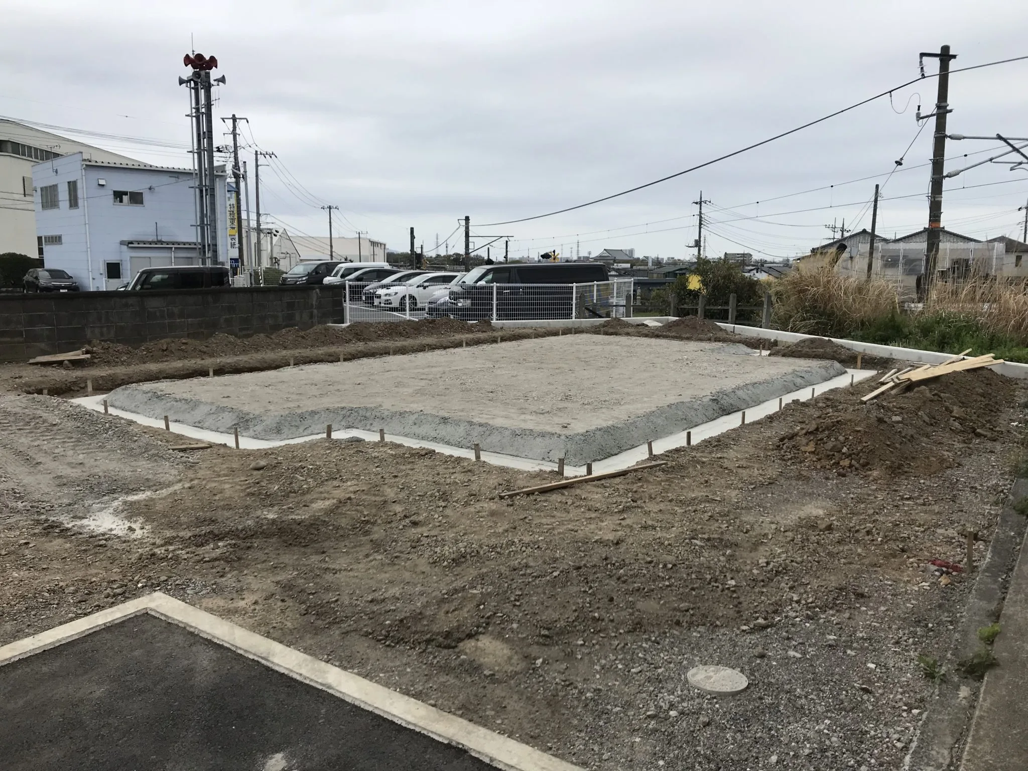 長泉町Ｍ様邸基礎工事着手