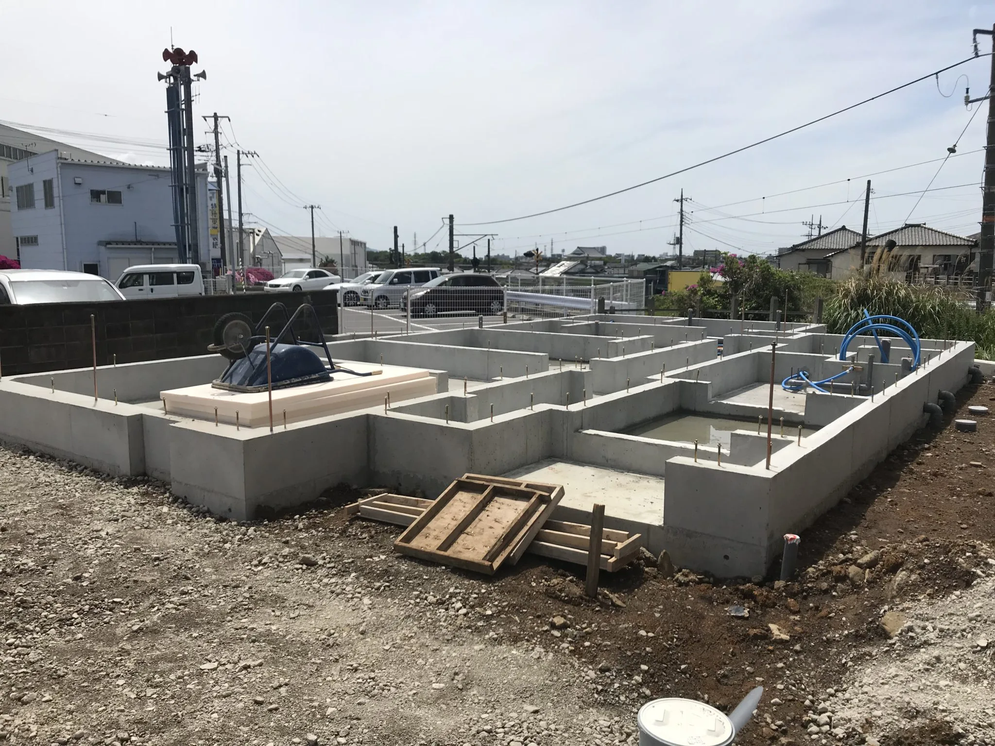 長泉町Ｍ様邸基礎・配管工事