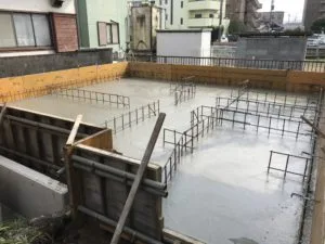 三島市M様邸コンクリート打設