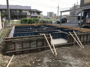 長泉町S様邸基礎工事