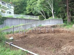沼津市Ｇ様邸　杭工事、基礎工事