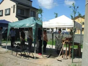 函南町Ｋ様　祝!!地鎮祭