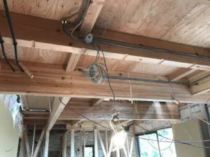 沼津市G様邸　大工工事中２