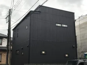 函南町K様邸　仕上げ工事中