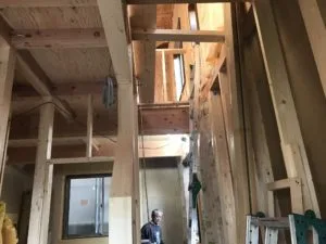 沼津市M様（賃貸住宅）　大工工事中