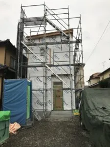 沼津市M様（賃貸住宅）　大工工事中