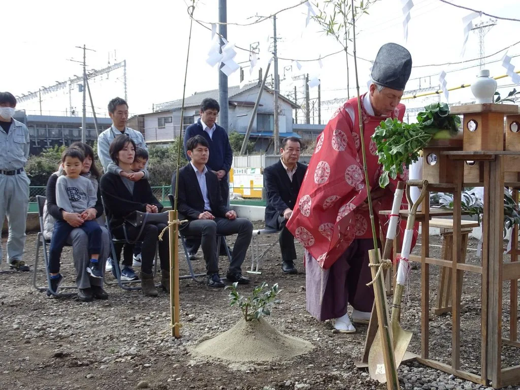 長泉町K様邸　地鎮祭催行
