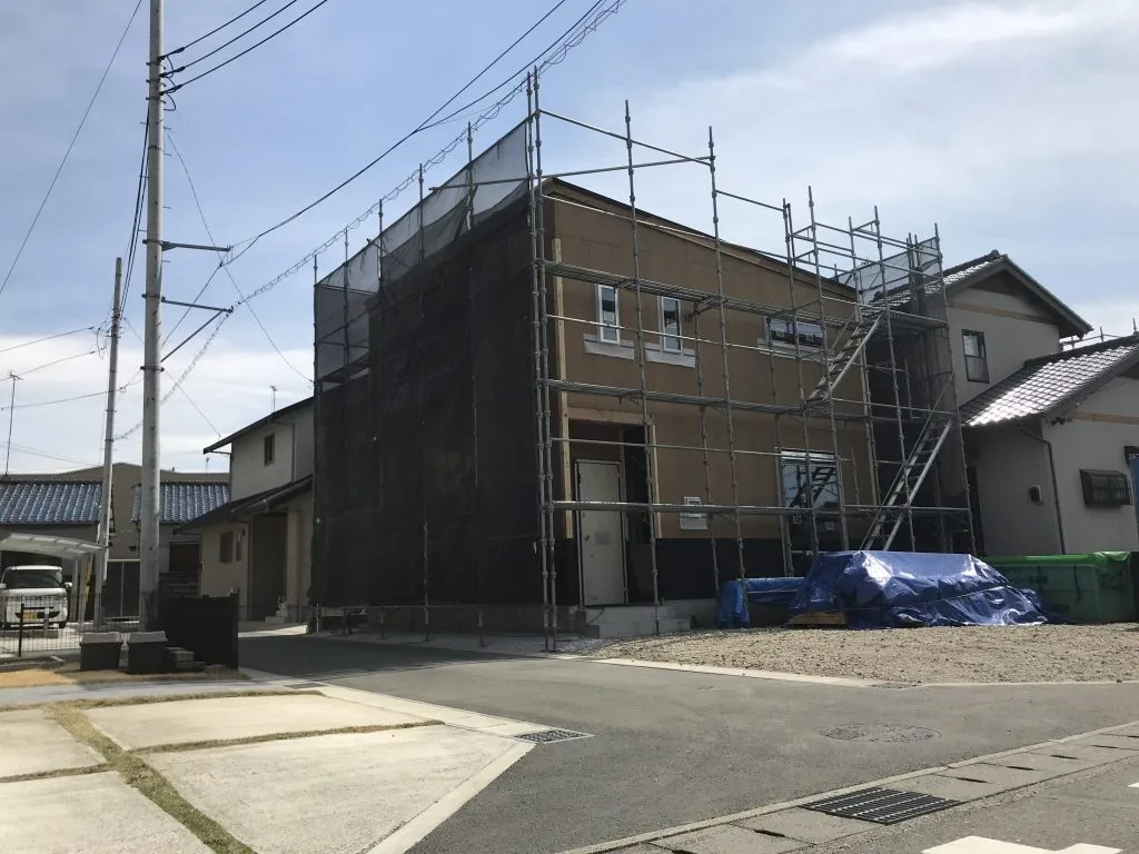 清水町T様邸　ヘルスコキュア（木炭塗料塗布）