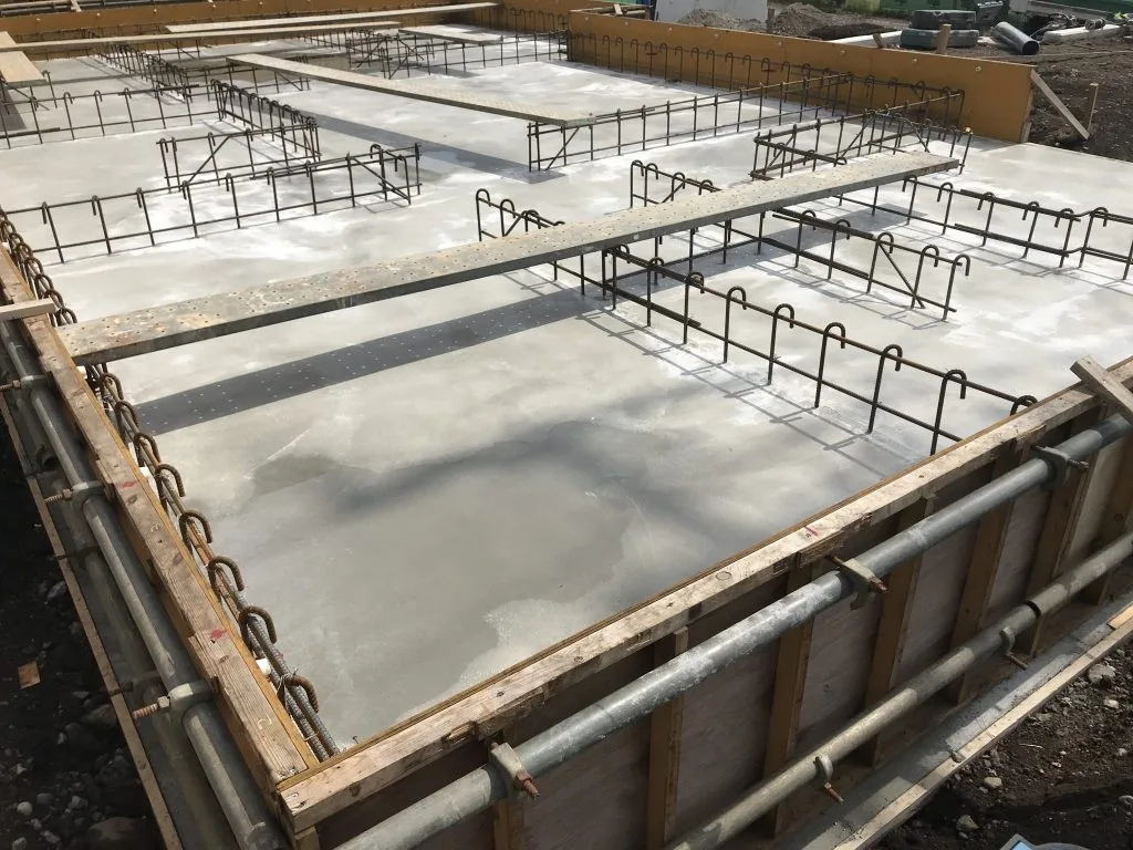 長泉町H様邸　耐圧盤打設＆水道本管工事