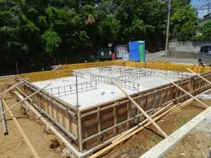 長泉町M様邸　基礎工事