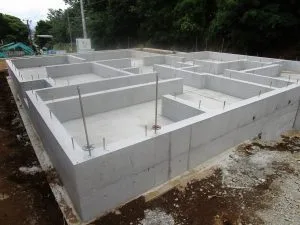 長泉町M様邸　基礎工事終了