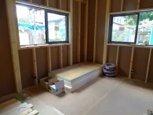 伊豆の国市H様邸　大工工事