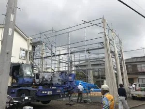 裾野市T様邸　上棟