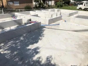 富士市I様邸　基礎工事
